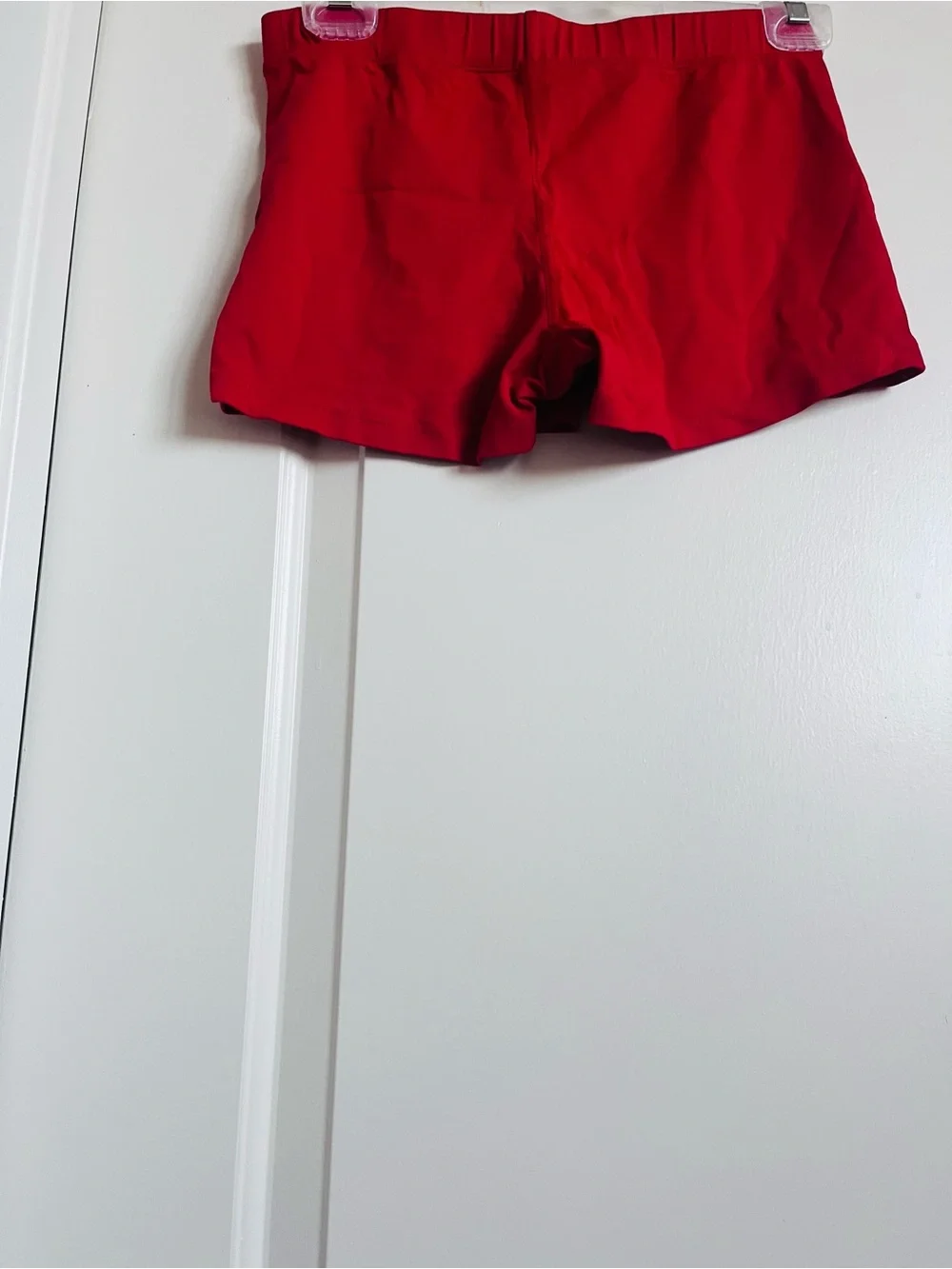 ASICS Women's Red Spandex Shorts - Picture 4 of 10